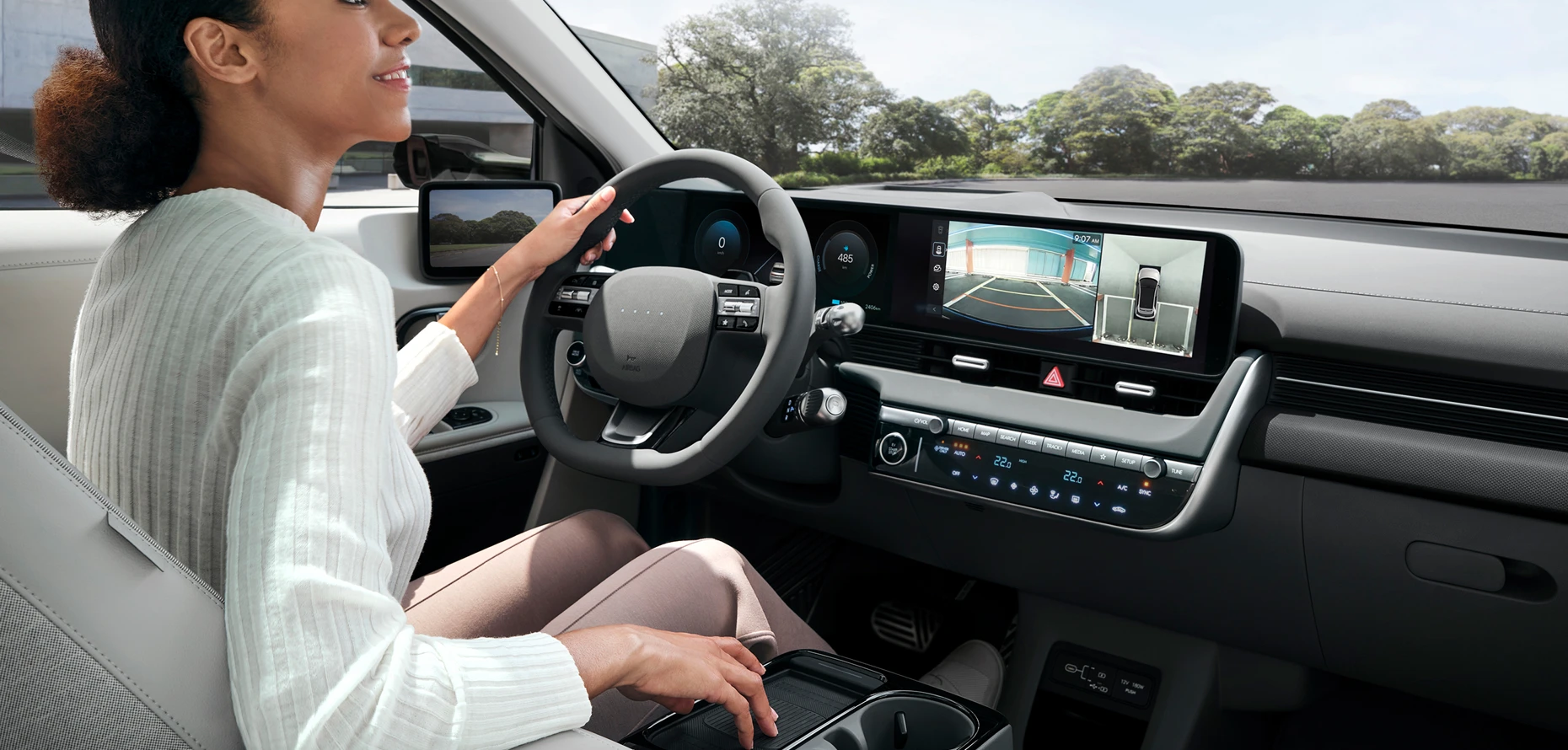 Hyundai IONIQ 5 2024 Interior Blind Spot Monitor 2